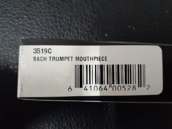 Bach 9C Trumpet Mouthpiece - Image 2