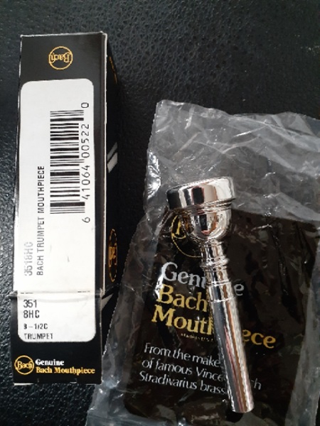 Bach Trumpet Mouthpiece, Bach 8.5 Trumpet Mouthpiece, Trumpet Mouthpiece