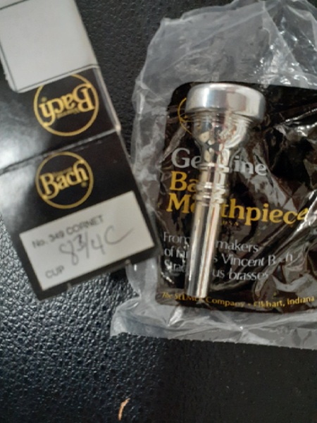 Bach 8.75C Cornet Mouthpiece - Image 2