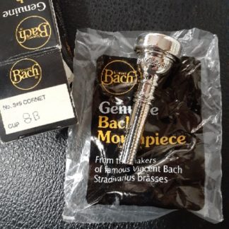 Bach 8B Cornet Mouthpiece, Bach Cornet Mouthpiece, Cornet Mouthpiece