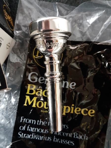 Bach 8.5B Cornet Mouthpiece, Bach Cornet Mouthpiece, Cornet Mouthpiece