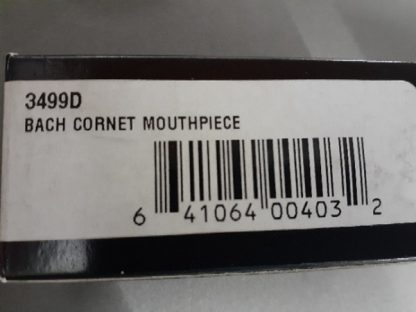 Bach Cornet Mouthpiece - 3499D - Image 3