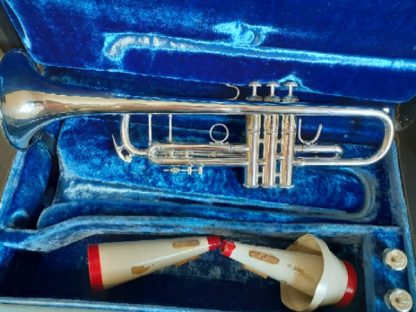 Bach Stradivarius Trumpet, Model 37 Trumpet, Vintage Trumpet, Silver Trumpet, Professional Trumpet