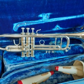 Bach Stradivarius Trumpet, Model 37 Trumpet, Vintage Trumpet, Silver Trumpet, Professional Trumpet