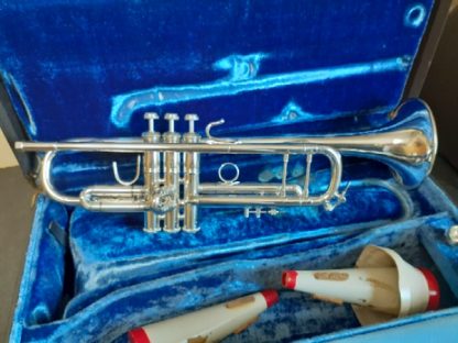 Bach Stradivarius Trumpet, Model 37 Trumpet, Vintage Trumpet, Silver Trumpet, Professional Trumpet