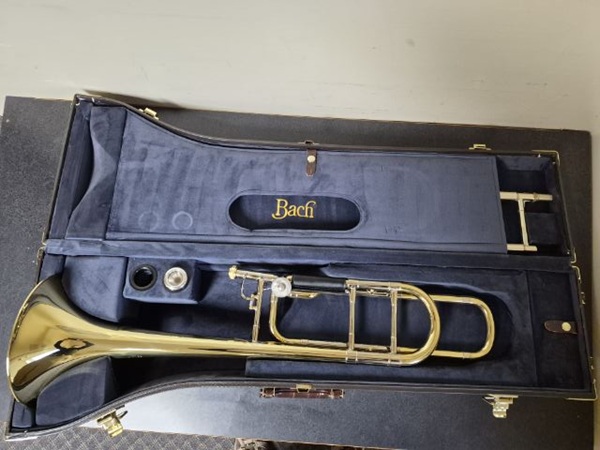 Bach Stradivarius Model 42B F Trombone, Used Trombone, Professional Trombone, Bach Trombone, F Trombone, Trigger Trombone