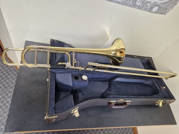 Bach Stradivarius Model 42B F Trombone, Used Trombone, Professional Trombone, Bach Trombone, F Trombone, Trigger Trombone