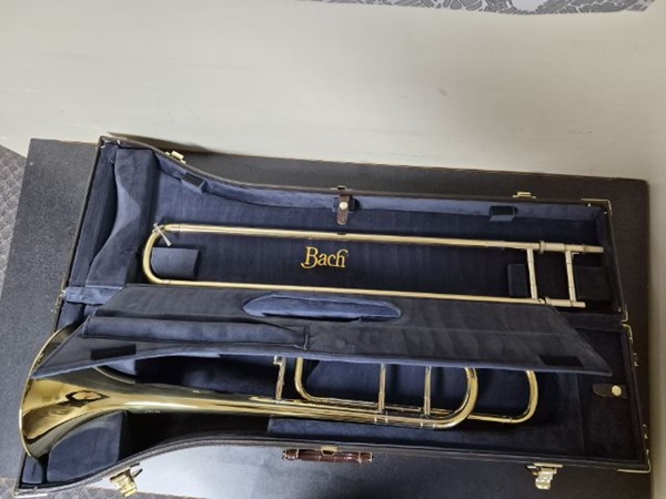 Bach Stradivarius Model 42B F Trombone, Used Trombone, Professional Trombone, Bach Trombone, F Trombone, Trigger Trombone