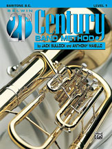 HornHospital.com has Belwin 21st Century Band Method Level 1 - Baritone