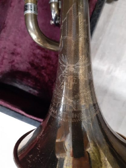 Buescher Trumpet, Model 37B Trumpet, Used Trumpet, Vintage Trumpet, Hart Trumpet