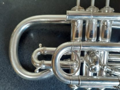 Used Cornet, Vintage Cornet, Silver Cornet, Bb Cornet, A Cornet, C. Bruno & Sons Cornet