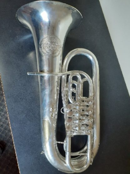 Used Baritone, Vintage Baritone, Georgi & Vitak Baritone, Cerveny Baritone, Silver Baritone, Rotary Valve Baritone, Four Valve Baritone