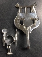 Clamp-on Trumpet Lyre - Silver or Gold