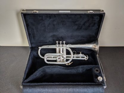 Cleveland Silver Plated Satin Finish Cornet