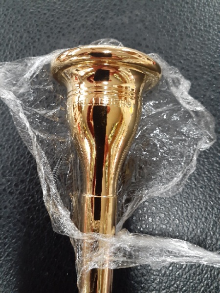 Conn Helleberg Tuba Mouthpiece, Gold Plated Tuba Mouthpiece, Conn Tuba Mouthpiece, Professional Tuba Mouthpiece, Conn 120S Tuba Mouthpiece