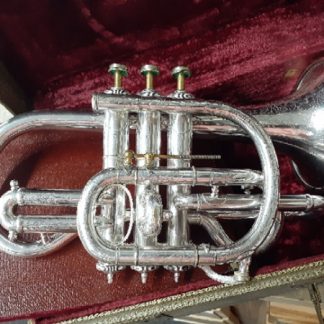 Used Cornet, Silver Cornet, French Cornet, Couesnon Cornet, Vintage Cornet