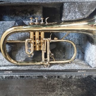 Antoine Courtios Model 154 Flugelhorn, Used Flugelhorn, Professional Flugelhorn, Brass Flugelhorn