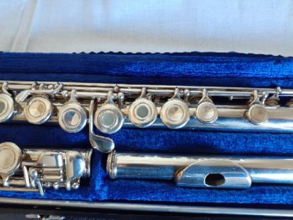 Emerson EF60F Flute, Intermediate Flute, Open Hole Flute, Solid Silver Head Joint