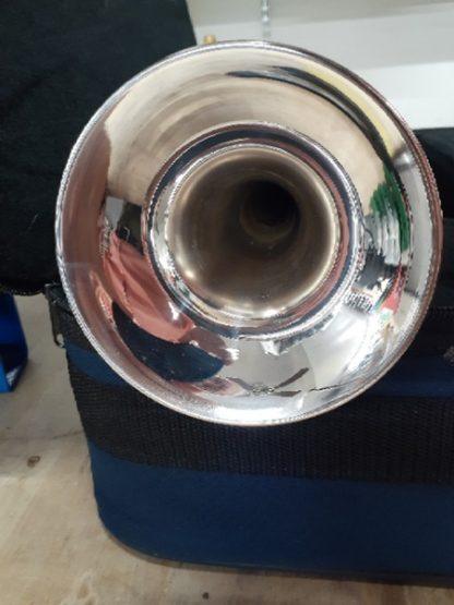 Getzen Eterna 700 Trumpet, Used Trumpet, Intermediate Trumpet, Silver Trumpet