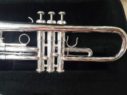 Getzen Eterna 700 Trumpet, Used Trumpet, Intermediate Trumpet, Silver Trumpet