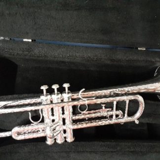 Getzen Eterna 700 Trumpet, Used Trumpet, Intermediate Trumpet, Silver Trumpet