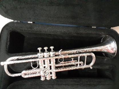 Getzen Eterna 700 Trumpet, Used Trumpet, Intermediate Trumpet, Silver Trumpet