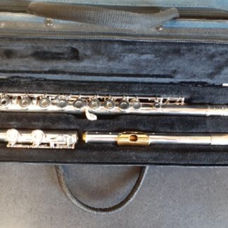Haynes Flute, French Model Flute, Open Hole Flute, Silver Flute, Gold Lip Plate, Vintage Flute, Professional Flute