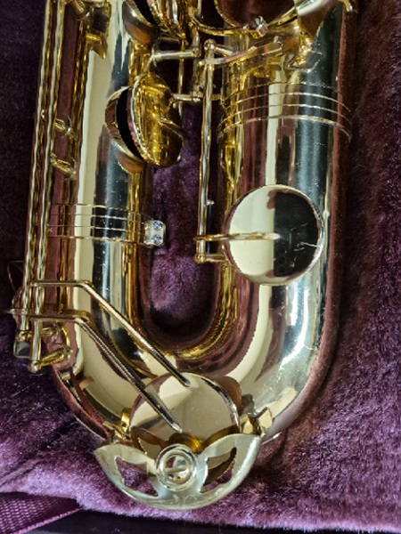 Jupiter Baritone Saxophone, Used Baritone Saxophone, Intermediate Baritone Saxophone, JBS 593 Baritone
