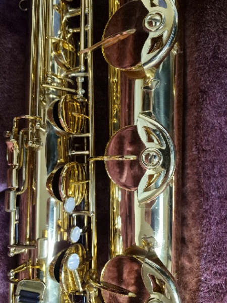 Jupiter Baritone Saxophone, Used Baritone Saxophone, Intermediate Baritone Saxophone, JBS 593 Baritone
