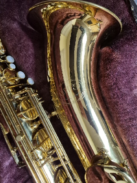 Jupiter Baritone Saxophone, Used Baritone Saxophone, Intermediate Baritone Saxophone, JBS 593 Baritone