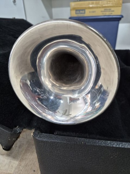King 600 Trumpet, Silver Trumpet, Used Trumpet, Intermediate Trumpet