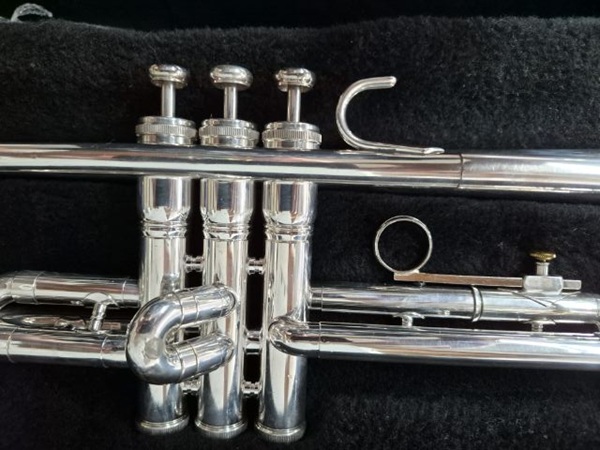 King 600 Trumpet, Silver Trumpet, Used Trumpet, Intermediate Trumpet