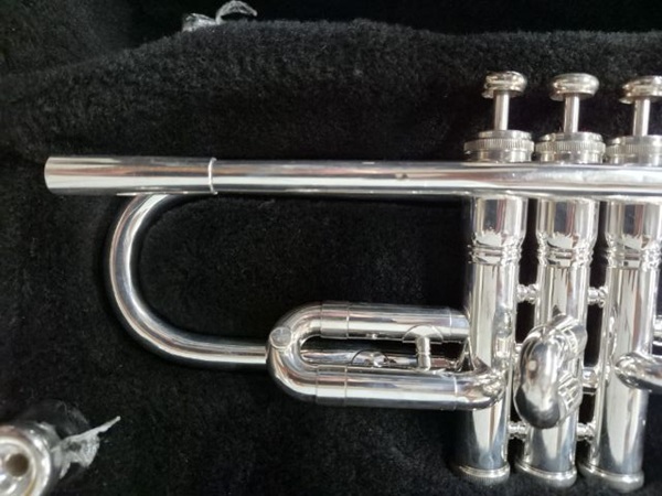 King 600 Trumpet, Silver Trumpet, Used Trumpet, Intermediate Trumpet