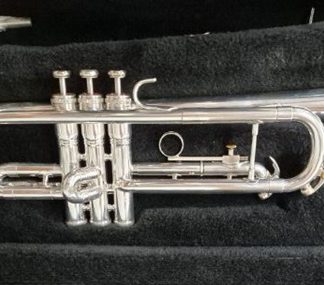King 600 Trumpet, Silver Trumpet, Used Trumpet, Intermediate Trumpet