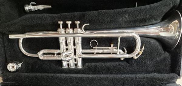 King 600 Trumpet, Silver Trumpet, Used Trumpet, Intermediate Trumpet
