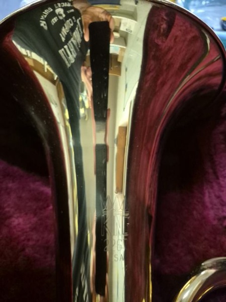 King 2267 Baritone, Used Baritone, Euphonium, Used Euphonium, Bell Up Baritone, Vintage Baritone