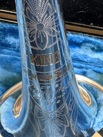 King Silver Sonic w/ elaborate bell engraving