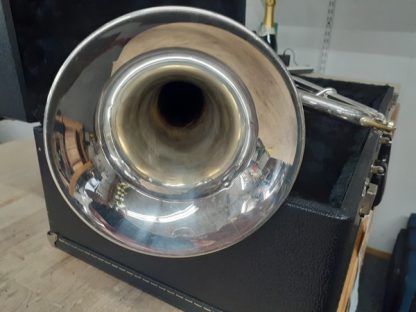 King 650SP Flugelhorn, Used Flugelhorn, Silver Flugelhorn,