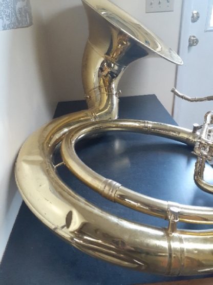King Sousaphone, King 2350 Sousaphone, Used Sousaphone, Brass Sousaphone