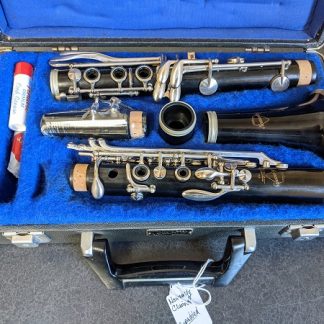 This Normandy Reso-Tone clarinet is a good instrument for a beginning clarinetist.