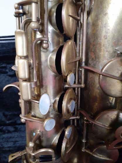 Rampone and Cazzani R1 Jazz Tenor Saxophone, Used Tenor Saxophone, Jazz Saxophone, Unlacquered Tenor Saxophone, Handmade Tenor Saxophone, Professional Tenor Saxophone