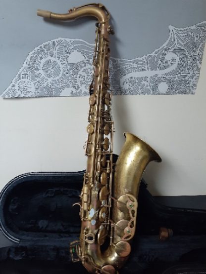 Rampone and Cazzani R1 Jazz Tenor Saxophone, Used Tenor Saxophone, Jazz Saxophone, Unlacquered Tenor Saxophone, Handmade Tenor Saxophone, Professional Tenor Saxophone