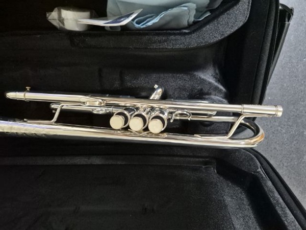 Shires Bravo Silver Trumpet, Intermediate Trumpet, Silver Trumpet, Used Trumpet, Shires Trumpet