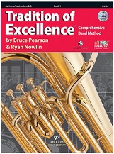 HornHospital.com has Tradition of Excellence Book 1- Baritone