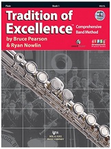 HornHospital.com has Tradition of Excellence Book 1 - Flute