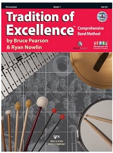 HornHospital.com has Tradition of Excellence Book 1 - Percussion