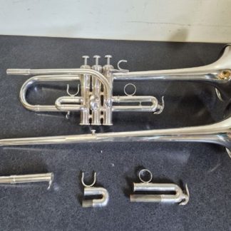 Yamaha Custom Eb/D Trumpet, Used Professional Trumpet, Eb/D Trumpet, Professional Trumpet, Model 9610 Trumpet