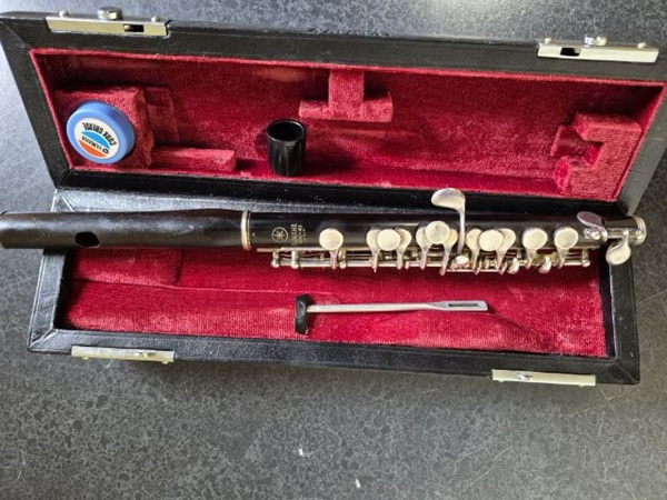Yamaha Piccolo, YPC 61, Used Piccolo, Professional Piccolo, Wooden Piccolo