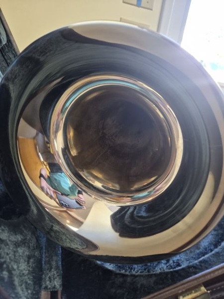 Yamaha YEP842S Custom Euphonium, Silver Euphonium, Used Euphonium, Professional Euphonium, Four Valve Euphonium