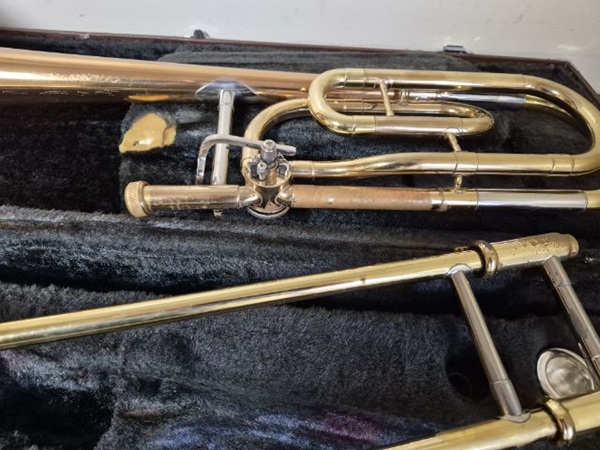 Yamaha YSL 356R Trombone, Trigger Trombone, F Attachment, Used Trombone